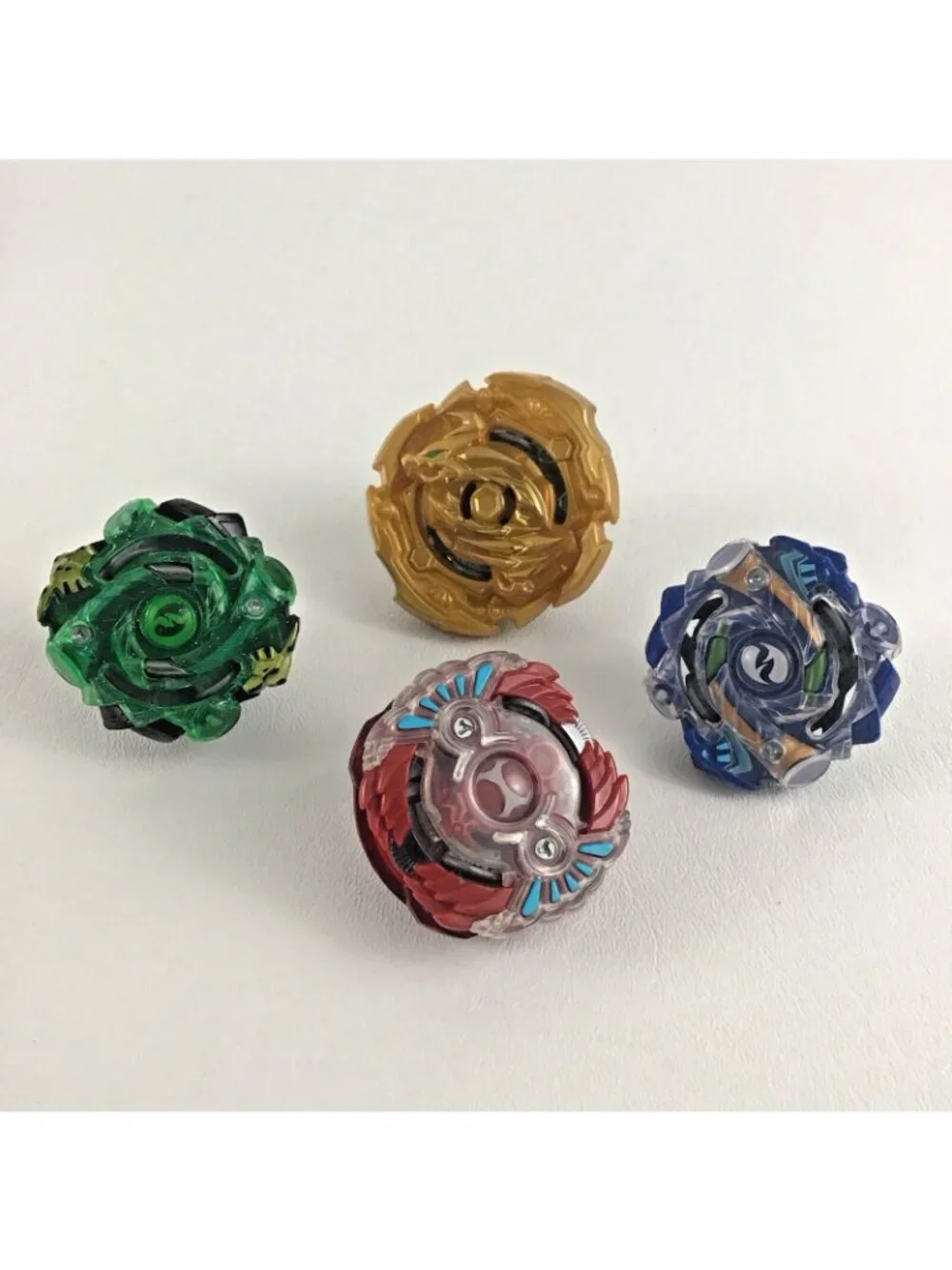Beyblade Burst Spinning Top Toy Launchers Bundle Horusood Hyrus Turbo Lot Hasbro